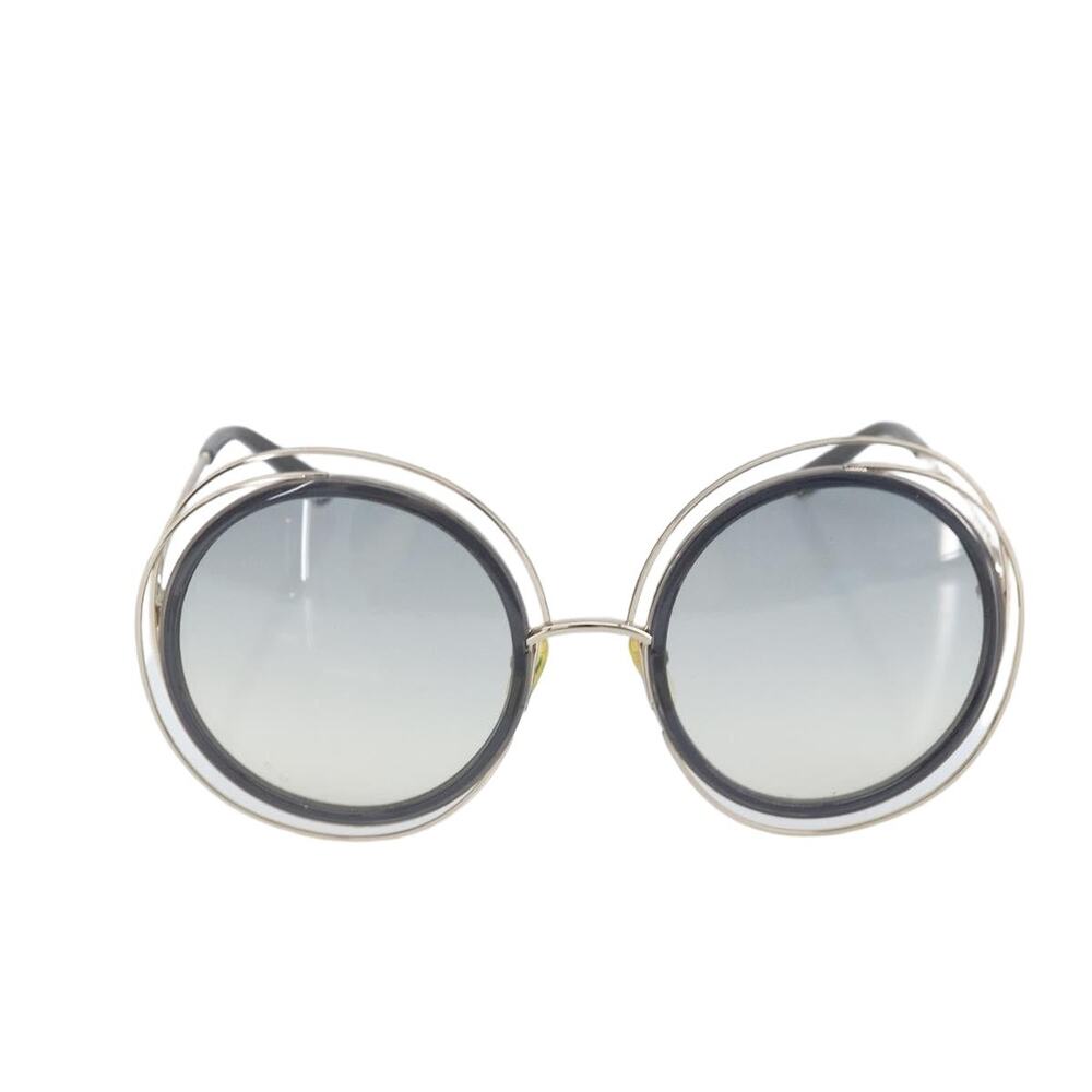 Chloe Metal Carlina Sunglasses Black